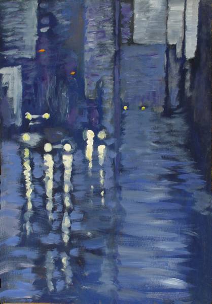 Dock Road Evening Reflections